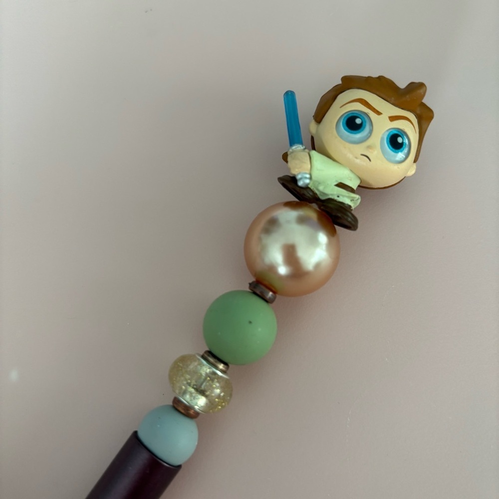 Disney Doorables: Star Wars: Obi-Wan Kenobi handmade beaded pen